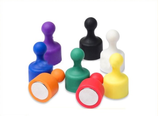 Nút nam châm đính bảng từ có núm hình quân cờ D29mm
