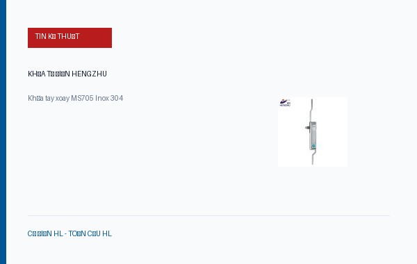 Đánh giá Khóa tủ điện Hengzhu MS705 và Bản lề CL201: Tiêu chuẩn độ bền cơ học cho tủ điện