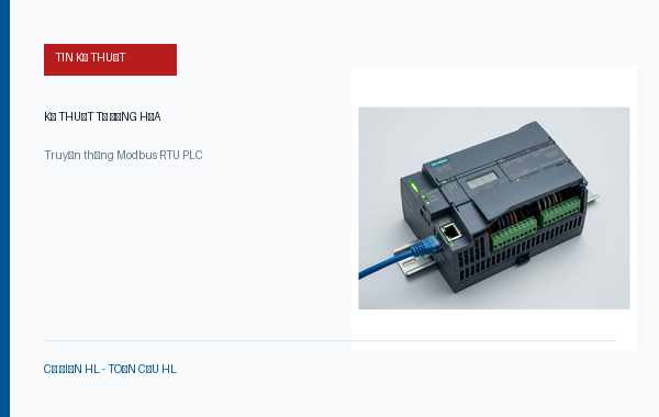 Hướng dẫn cấu hình truyền thông Modbus RTU giữa PLC S7-1200 với Biến tần và Đồng hồ đa năng