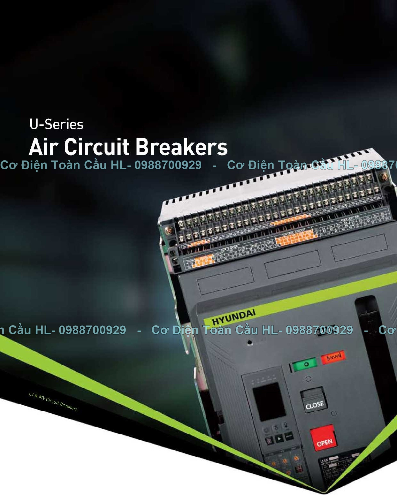 Máy cắt không khí ACB & VCB chính hãng - Cơ Điện HL