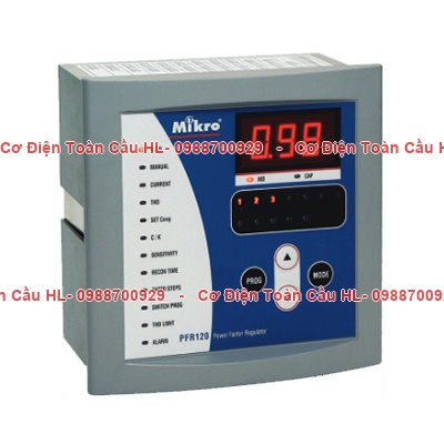Bộ Điều Khiển Tụ Bù 12 Cấp Mikro – PFR120-415-50 chính hãng Mikro giá tốt nhất