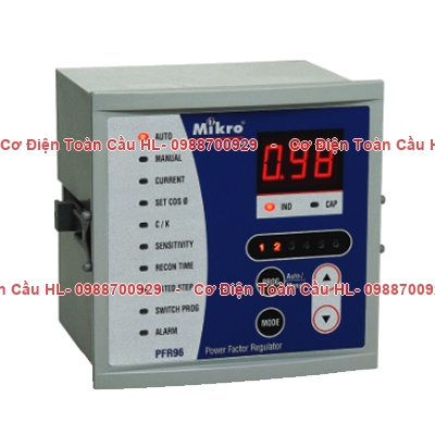 Bộ Điều Khiển Tụ Bù 6 cấp Mikro – PFR96P-415-50 chính hãng Mikro giá tốt nhất