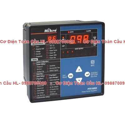 Bộ Điều Khiển Tụ Bù 8 Cấp Mikro – PFR80NX chính hãng Mikro giá tốt nhất
