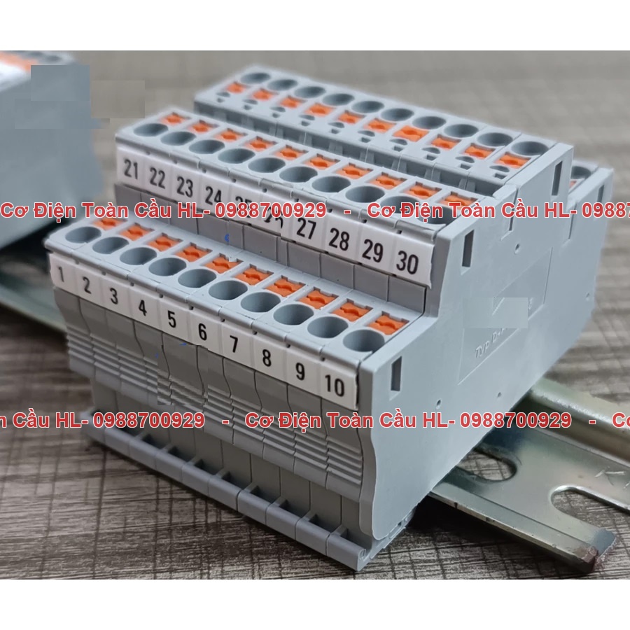 Cầu đấu dây 2 tầng loại ghim EW-PTTB 2.5 chính hãng Chính hãng giá tốt nhất