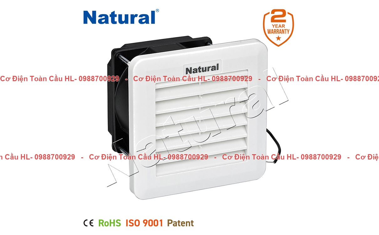 Natural QUẠT GIÓ KÈM LỌC BỤI NTL-SFF106 (92x92mm) chính hãng Natural giá tốt nhất