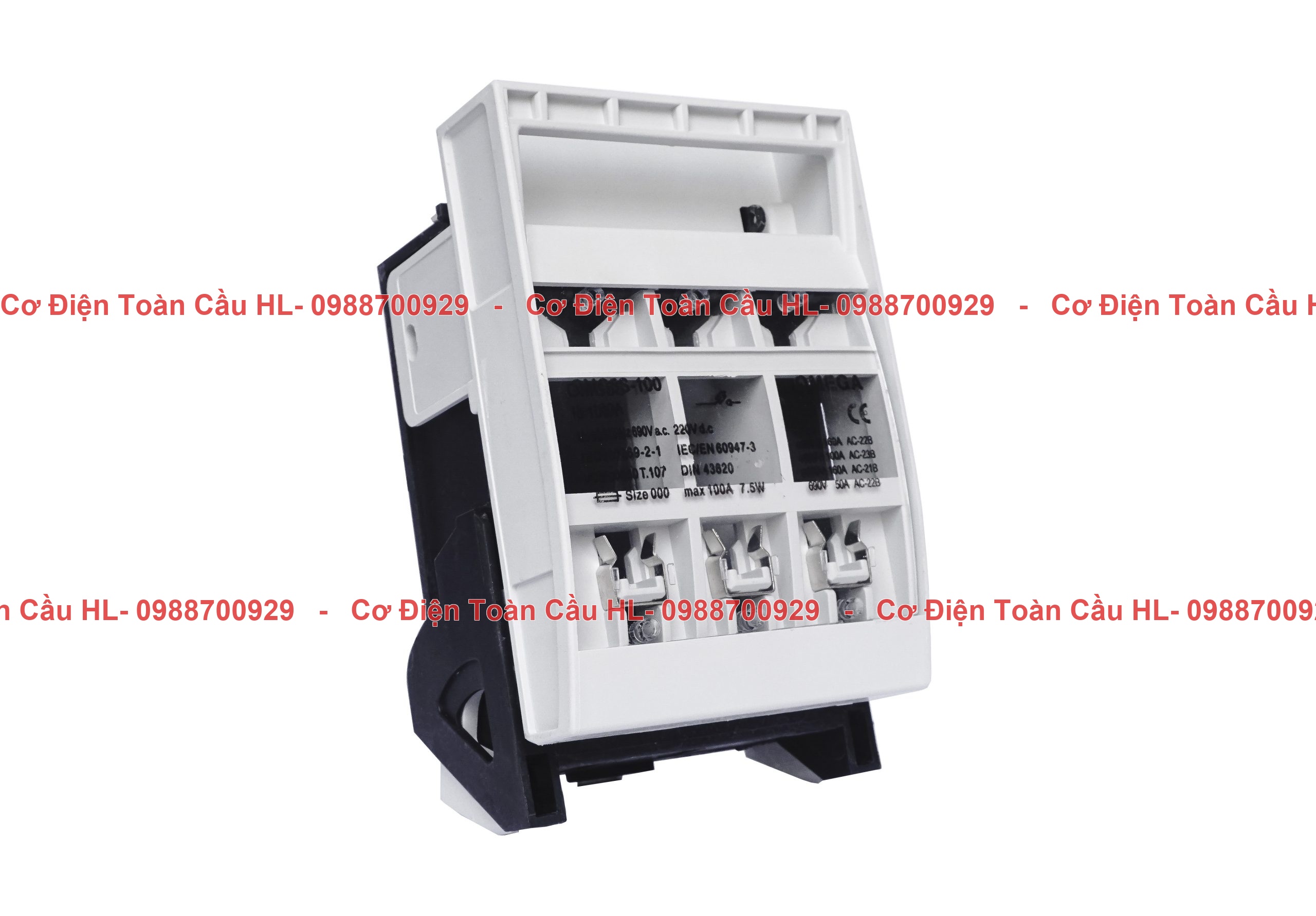 Ngắt mạch cầu chì 3 pha OMG5S-100 chính hãng Chính hãng giá tốt nhất