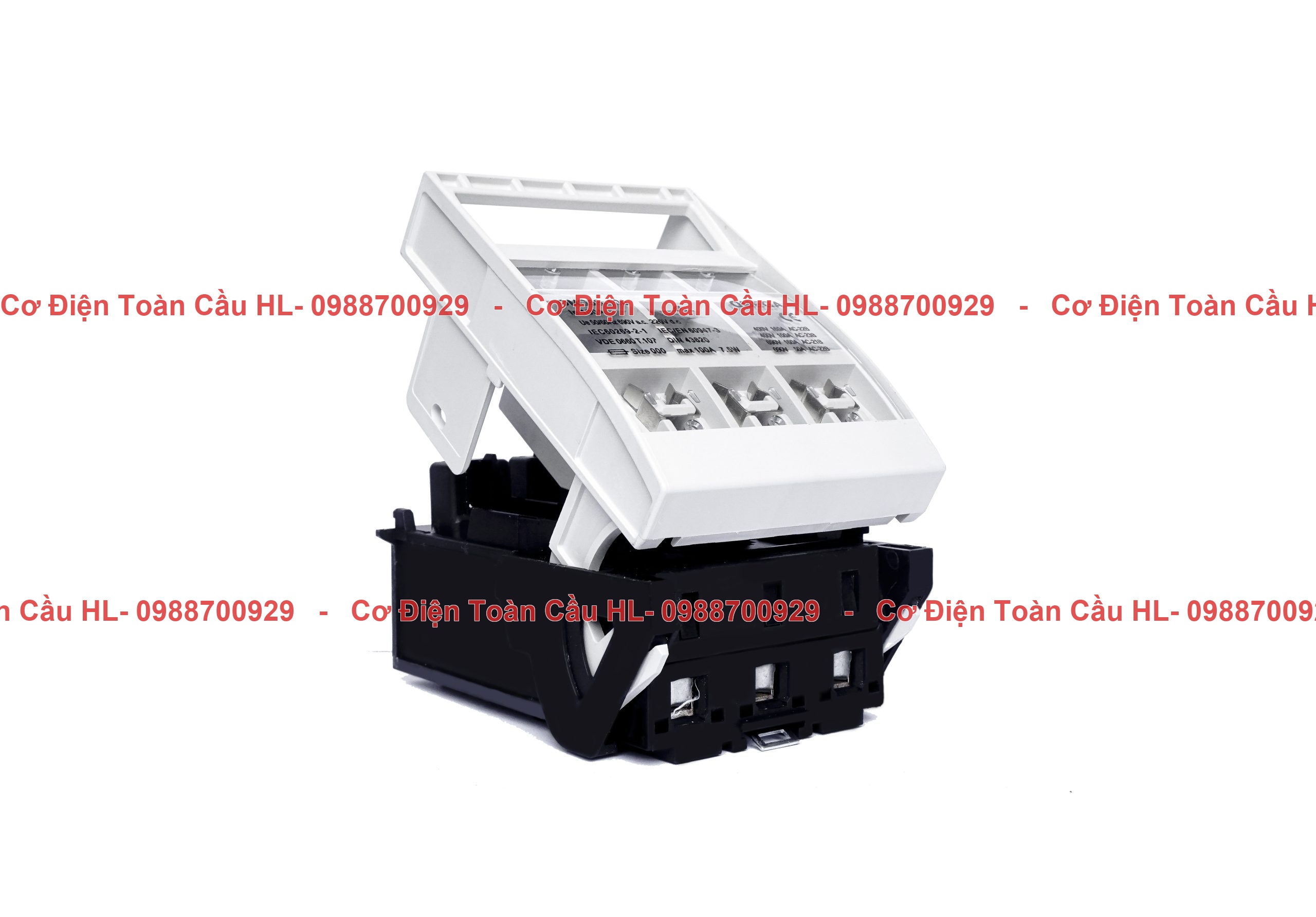 Ngắt mạch cầu chì 3 pha OMG5S-100 góc nhìn khác