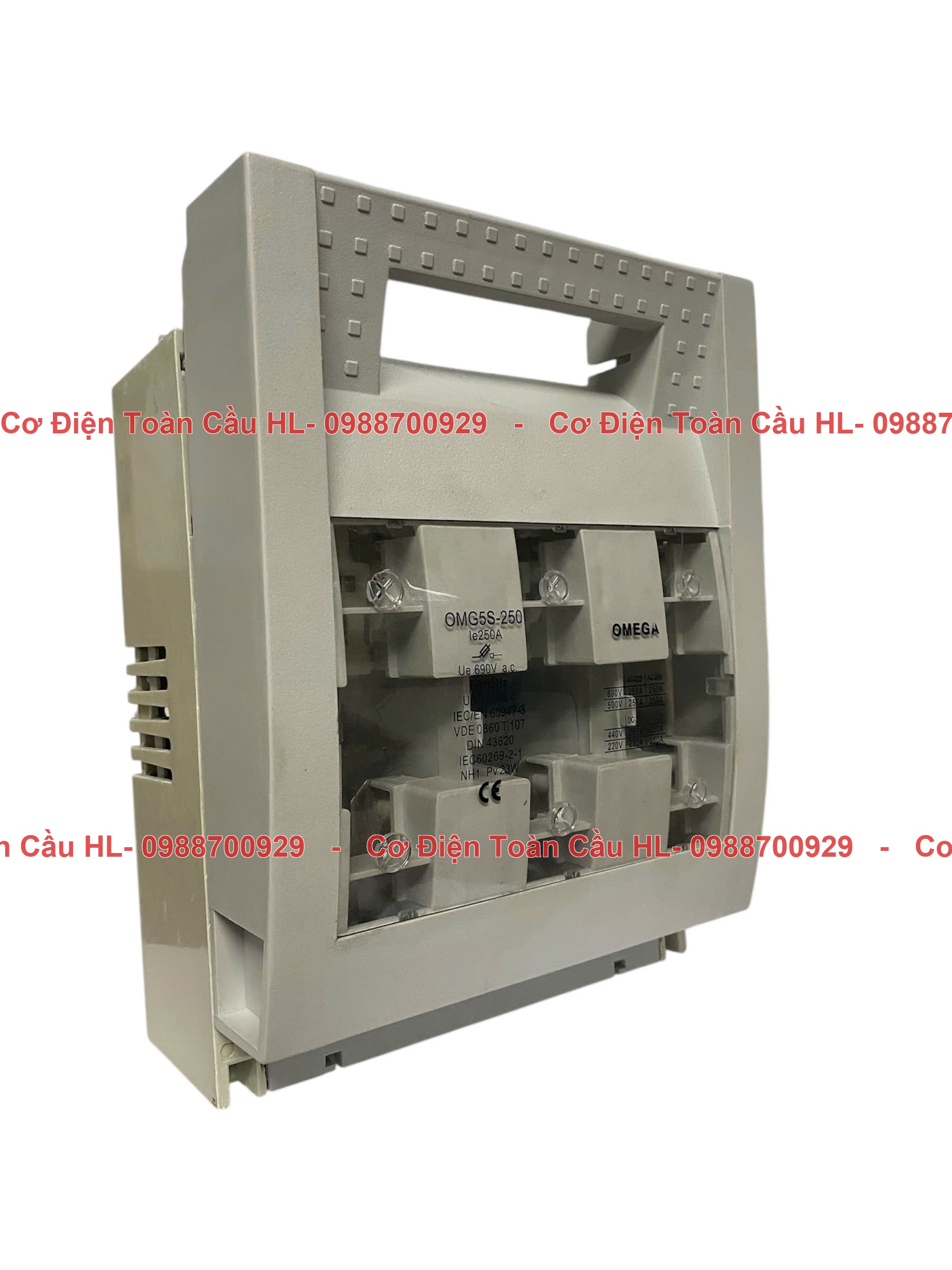 Ngắt mạch cầu chì 3 pha OMG5S-250 chính hãng Chính hãng giá tốt nhất