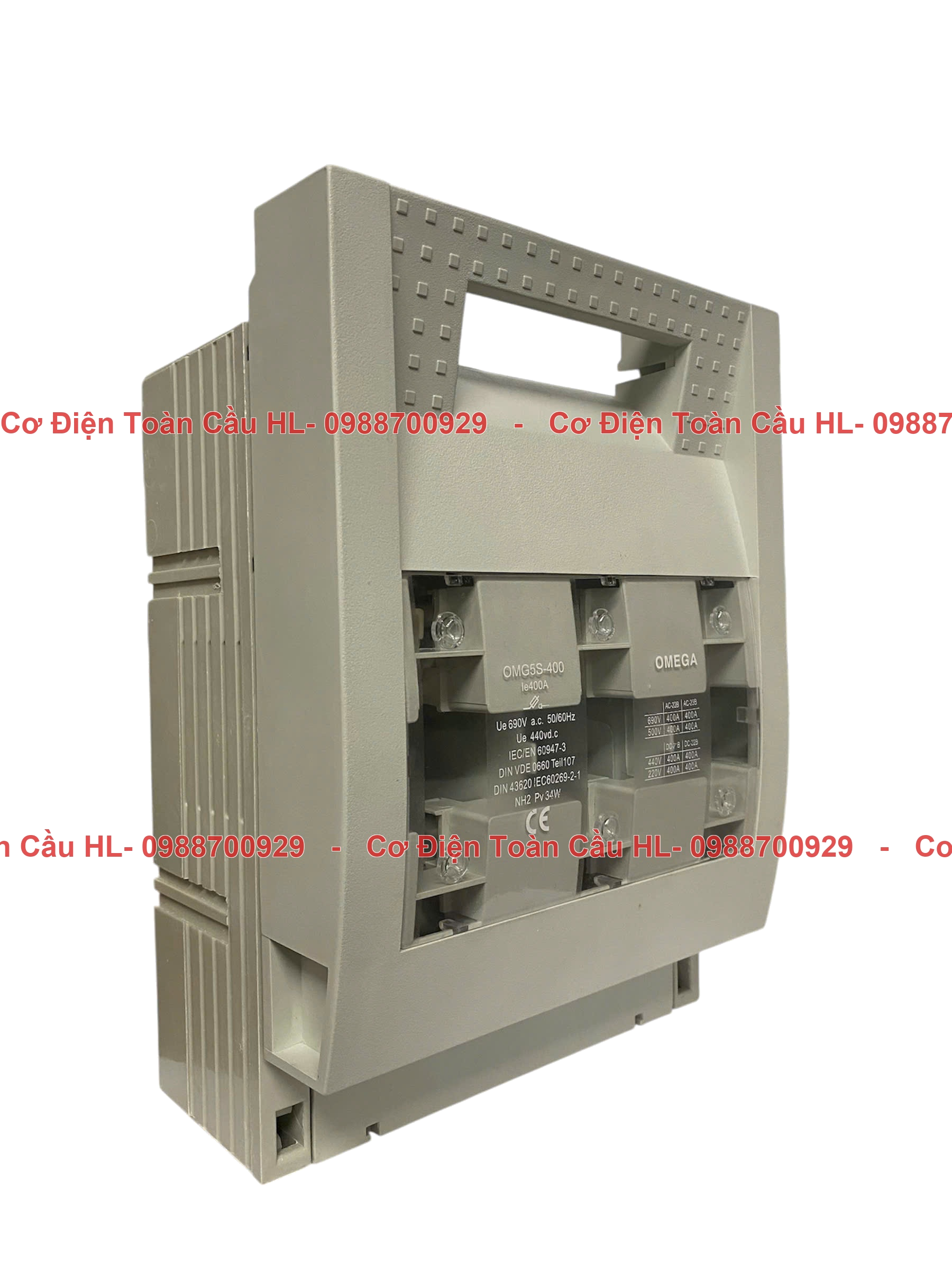 Ngắt mạch cầu chì 3 pha OMG5S-400 chính hãng Chính hãng giá tốt nhất