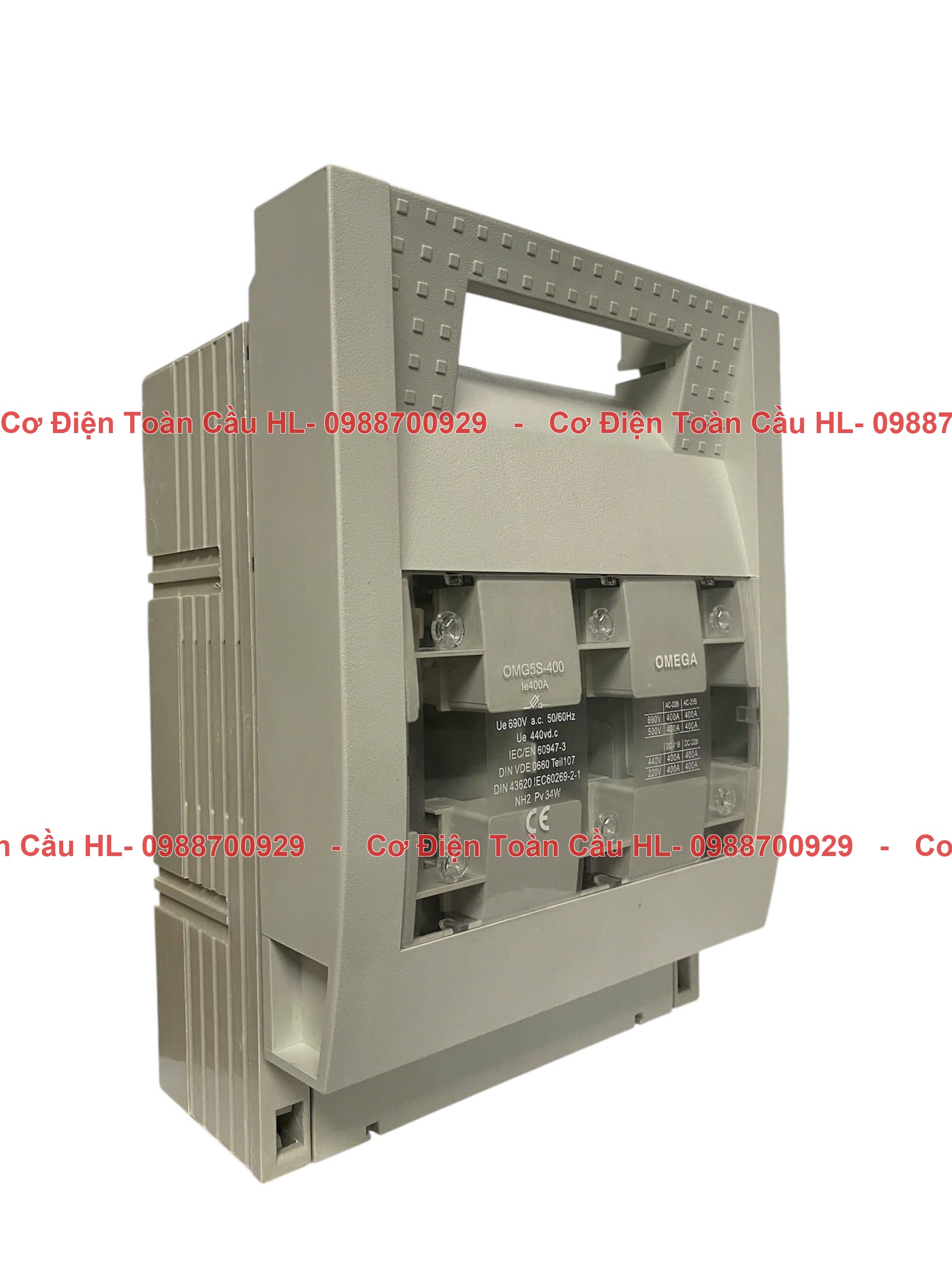 Ngắt mạch cầu chì 3 pha OMG5S-630 chính hãng Chính hãng giá tốt nhất