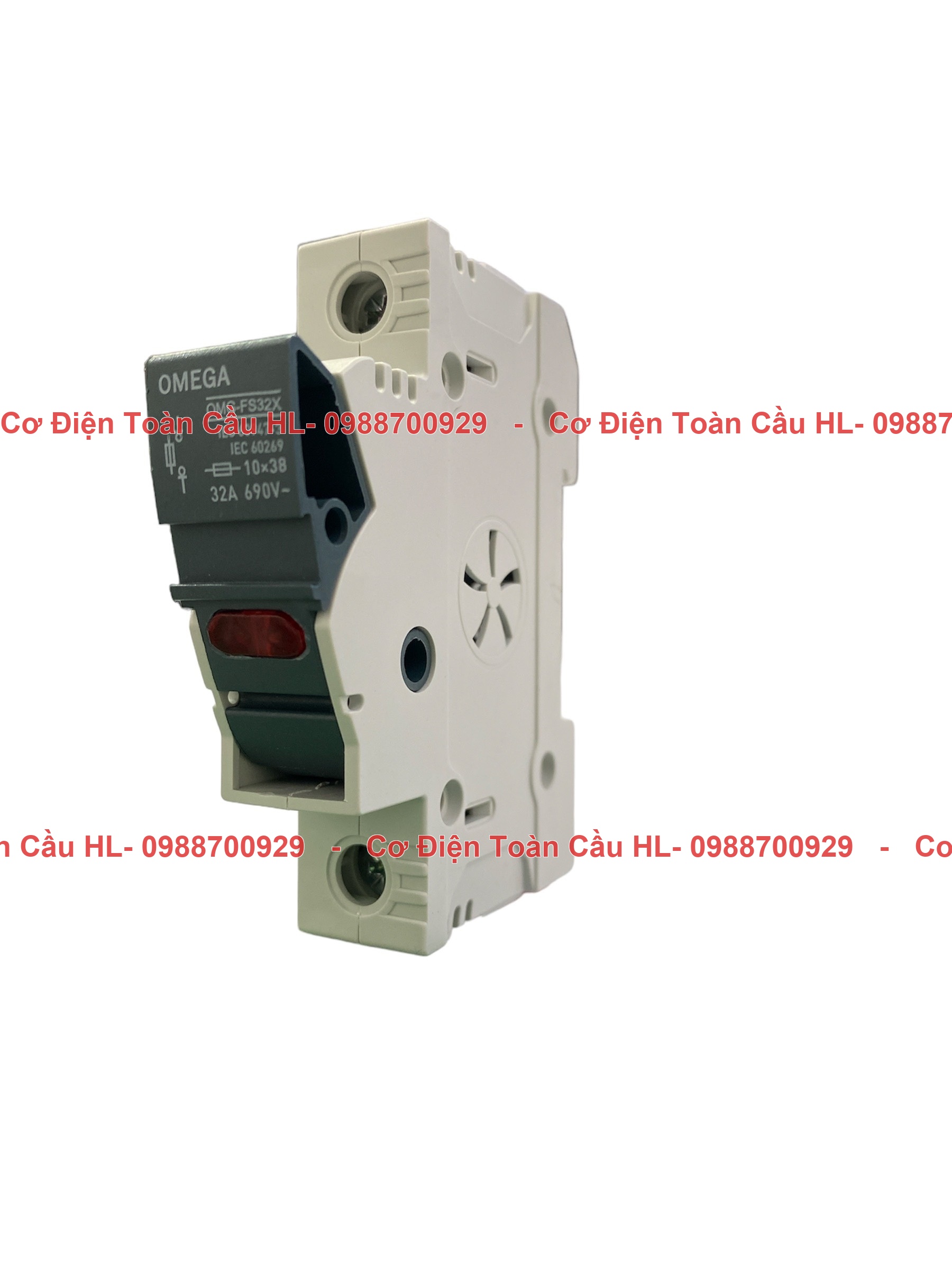 Ngắt mạch cầu chì điều khiển OMEGA – OMGFS32X góc nhìn khác