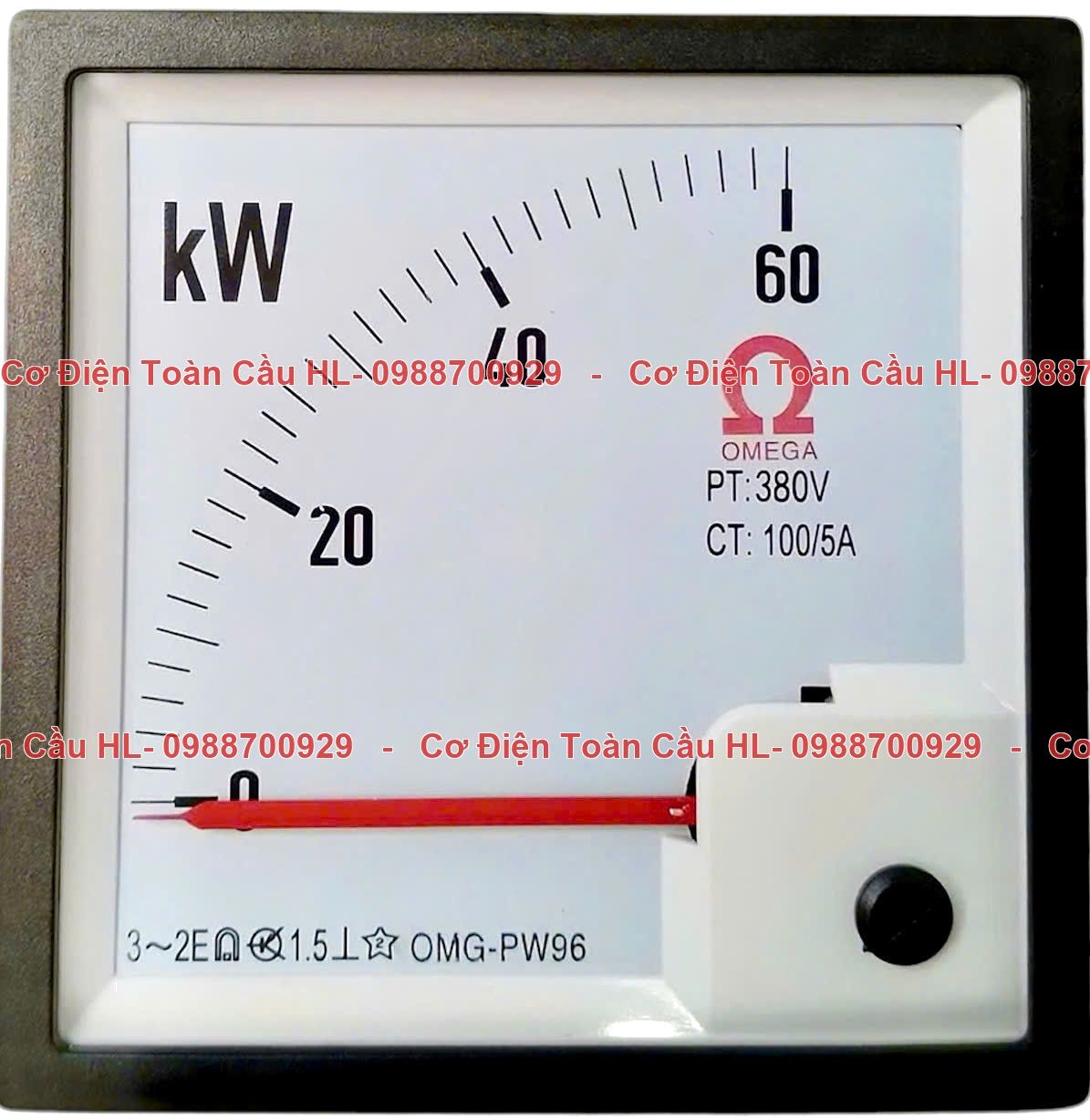 OMG-PW96 Đồng Hồ Công Suất KW 96X96 chính hãng Chính hãng giá tốt nhất