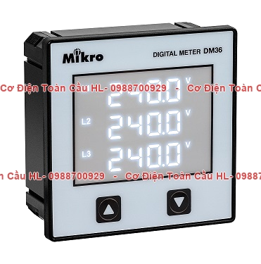 Đồng hồ đo đa năng Mikro DM36 – DM36V – DM36A chính hãng Mikro giá tốt nhất