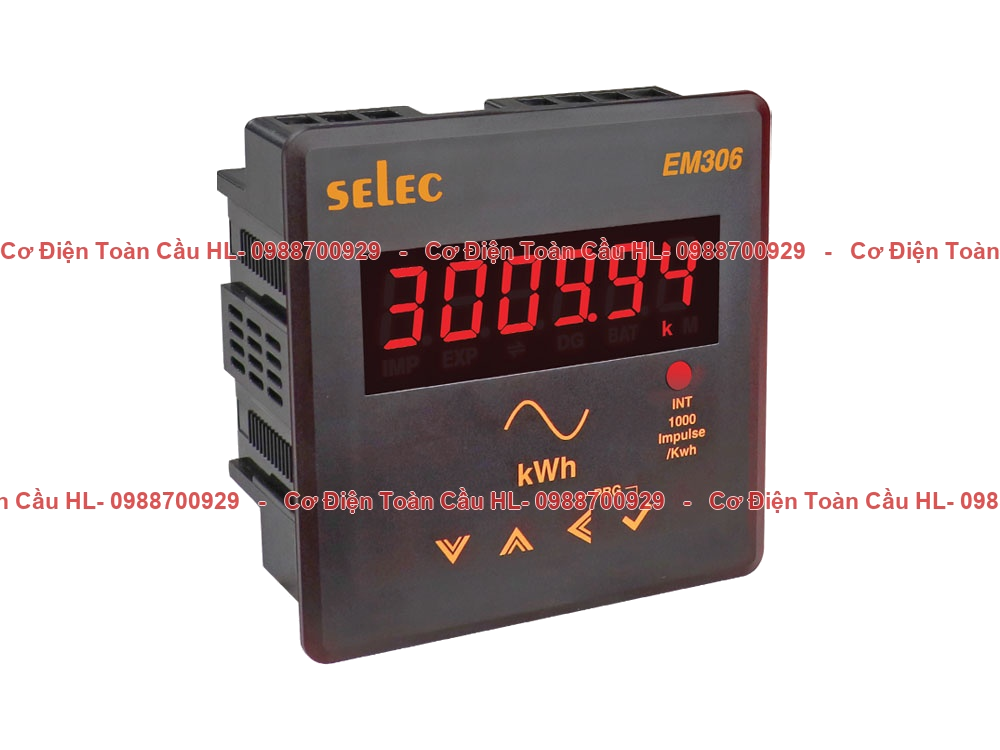 Đồng Hồ Đo Điện Năng kWh Selec – EM306-A chính hãng Selec giá tốt nhất