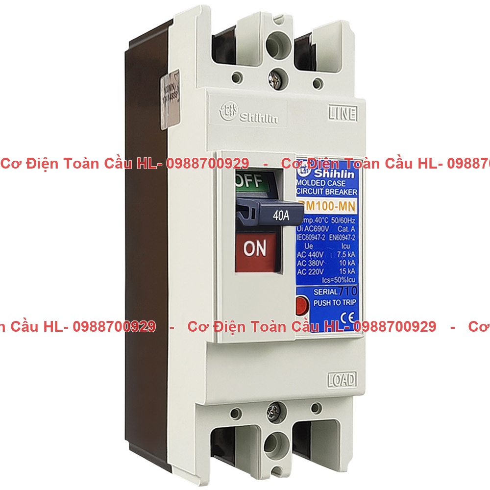 Aptomat tép MCB Schneider Acti9 iC60N 3P 40A 6kA/10kA (A9F74340) chính hãng Schneider Electric giá tốt nhất