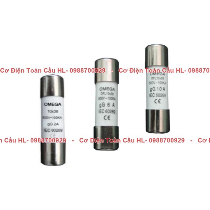 Ruột cầu chì ống sứ gG 10x38mm 20A / 25A / 32A (RO15-10x38-32A) chính hãng Chint giá tốt nhất