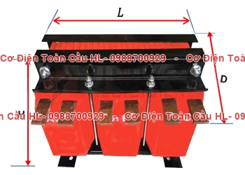 Reactor 415V – 7/, dùng cho tụ bù 3 pha – 75KVAr chính hãng Chính hãng giá tốt nhất