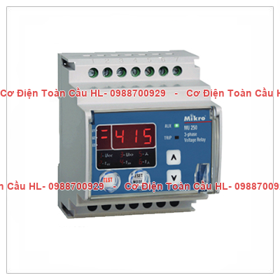 Relay bảo vệ điện áp đa tính năng Mikro MU250-415V chính hãng Mikro giá tốt nhất