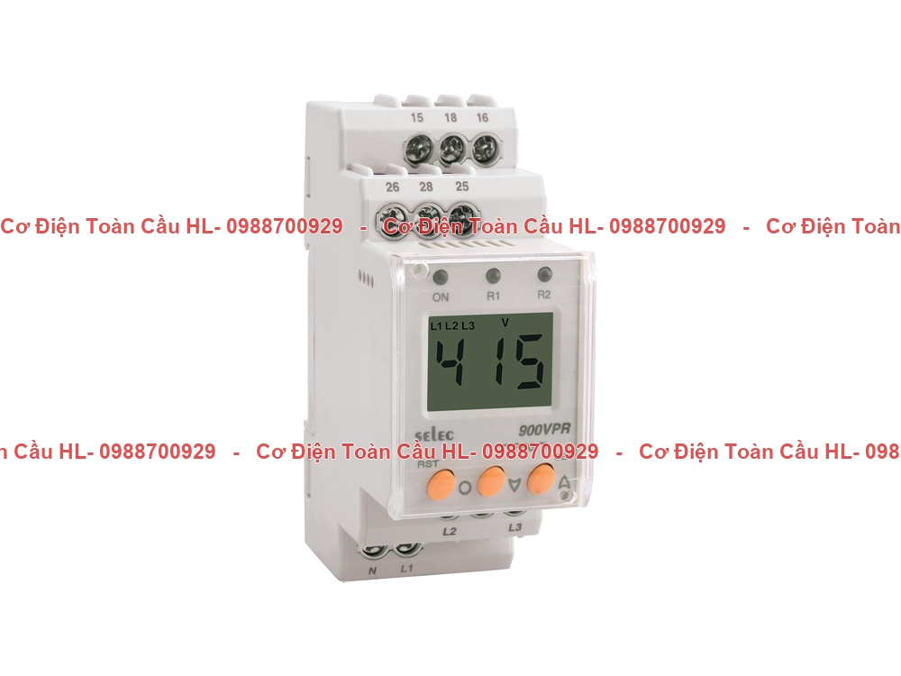 Relay Bảo Vệ Điện Áp và Tần Số Selec – 900VPR-2-280/520V chính hãng Selec giá tốt nhất