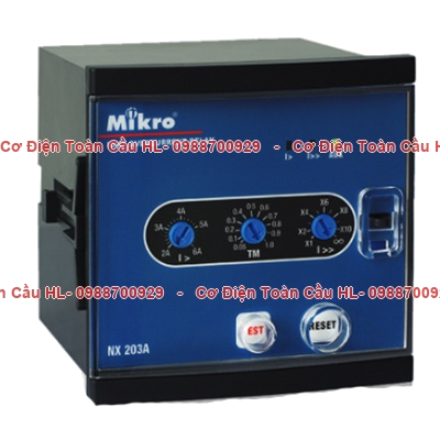 Relay Bảo Vệ Quá Dòng IDMTL Mikro – NX203A-240A chính hãng Mikro giá tốt nhất
