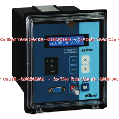 Relay Bảo Vệ Quá Dòng Và Chạm Đất IDMTL Mikro – MK2200L-240AD chính hãng Mikro giá tốt nhất