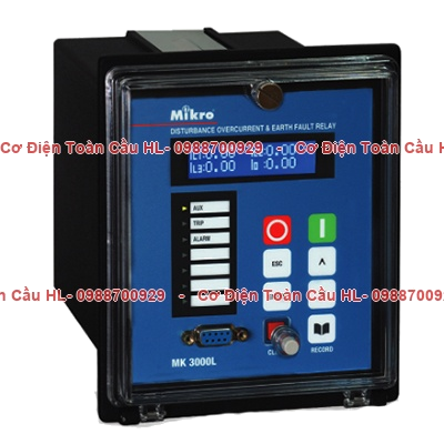 Relay Bảo Vệ Quá Dòng Và Chạm Đất IDMTL Mikro – MK3000L-240AD chính hãng Mikro giá tốt nhất