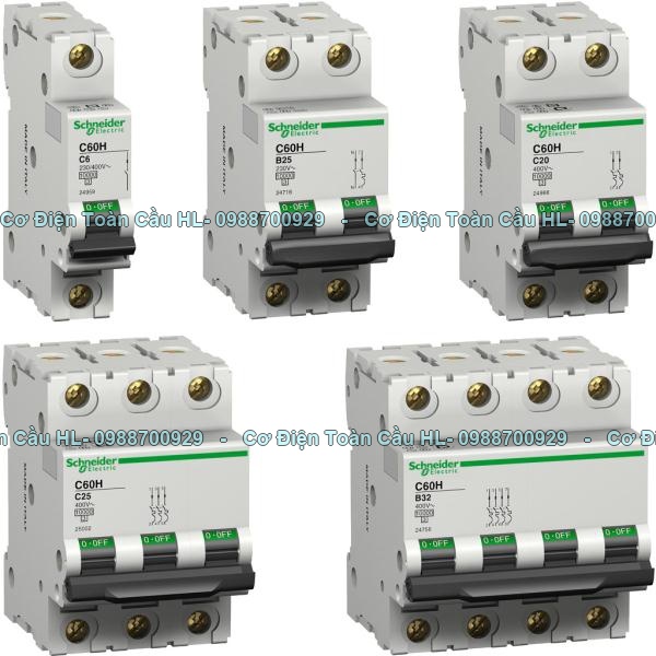 Schneider Electric CB Tép (MCB) chính hãng Schneider Electric giá tốt nhất