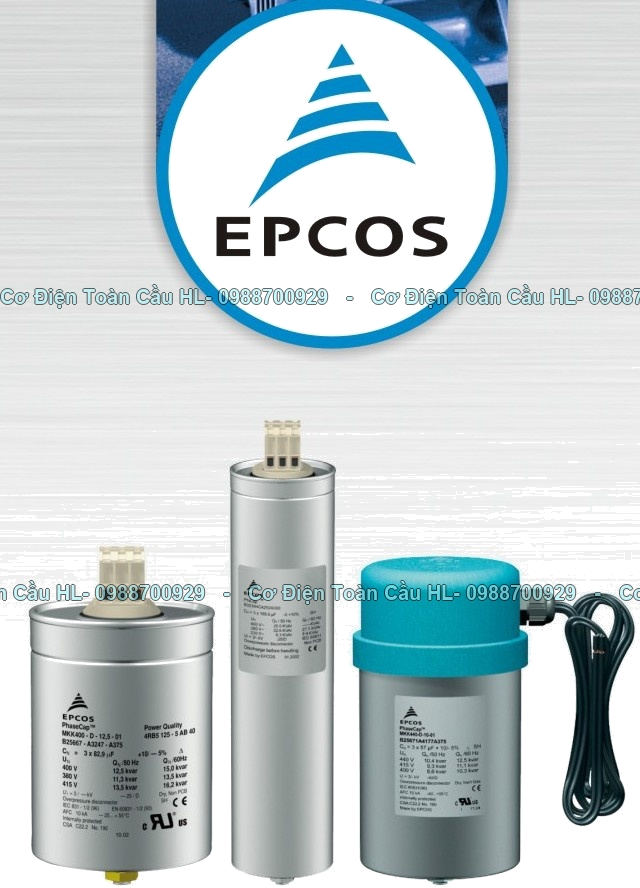 Tụ Bù EPCOS chính hãng EPCOS giá tốt nhất