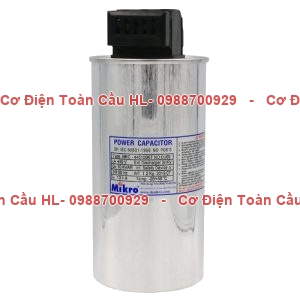 Tụ bù Mikro MKC-445300KT 30kVAr 3 Pha 440V (tụ khô) chính hãng Mikro giá tốt nhất